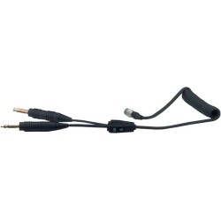 120749 - 40602G-01 Coil Cord Assembly, Dual Plug 